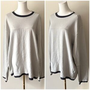 90 Y2K Vintage Oversized Soft Grunge Skate 100% Cotton Crewneck Pullover Sweater